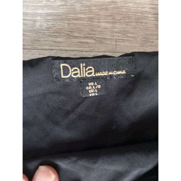 Off Shoulder Burnout Velvet Witchy Whimsigoth Gypsy Boho Top Black Blue Gold L - Picture 7 of 11